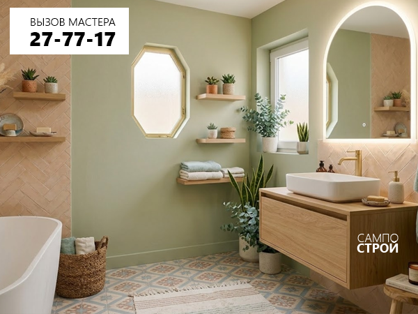 готовая ванная комната после ремонта под ключ